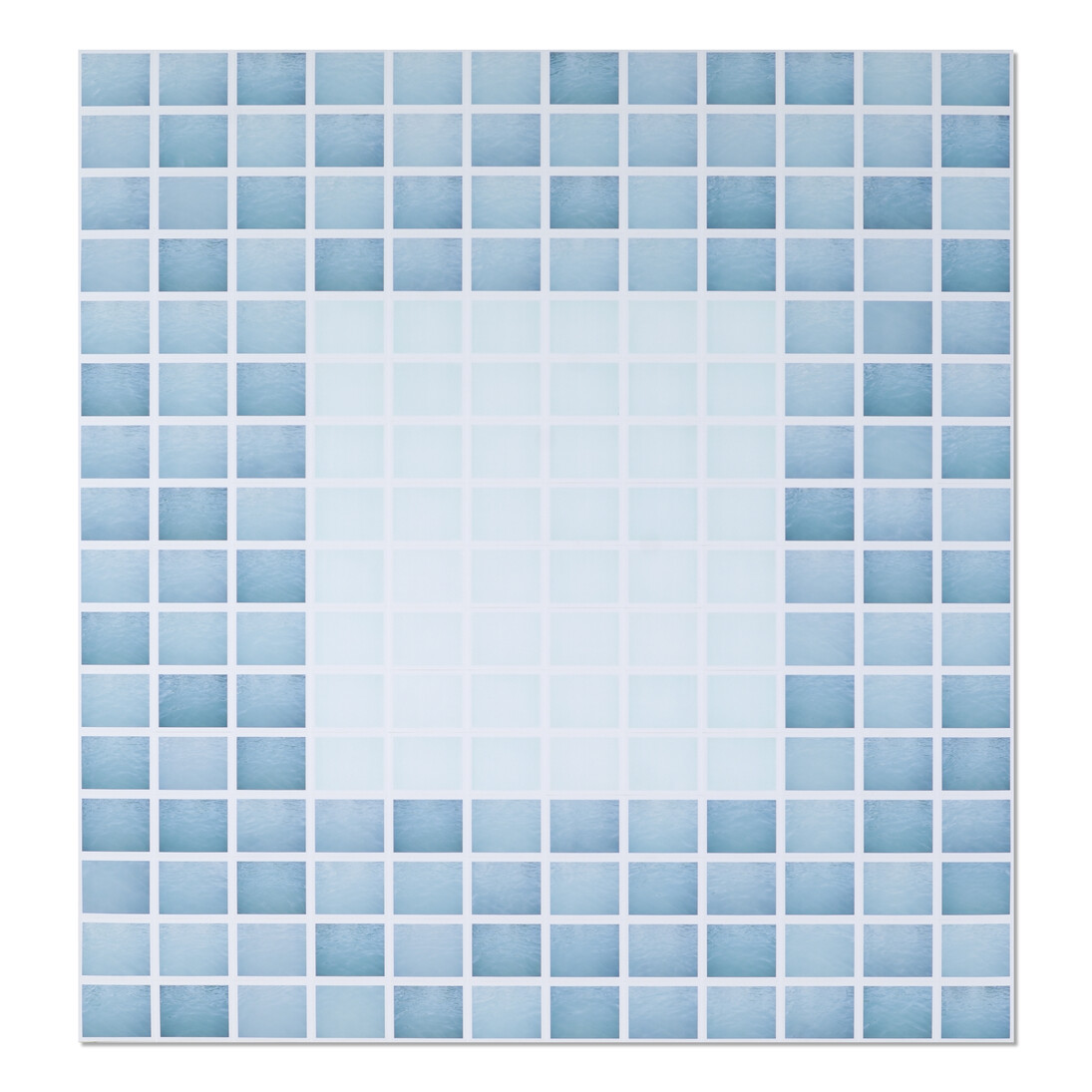 John Messinger, For Once, Then, Something, 192 sheets of instant film, 51 x 54 in. 2014 (1 of 1)