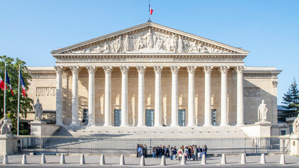 Amid recent political upheavals in France, the Palais Bourbon, the meeting place of the National Assembly and the lower legislative chamber of the French Parliament, in Paris, France, remains a key battleground where the complexities of legislative power are enacted against a backdrop of shifting alliances and electoral strategies