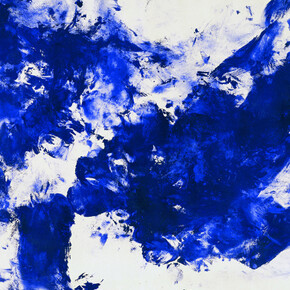 Yves Klein, Exhibition view. Courtesy of MUAC