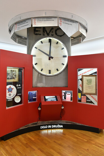Living in Celje, exhibition view. Courtesy of Museum of recent history Celje