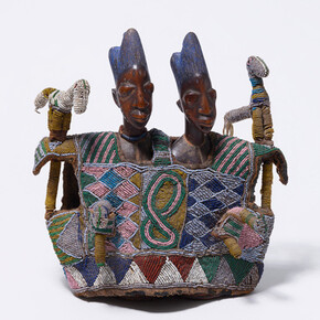 Bead art from Africa. Courtesy of Museum Rietberg