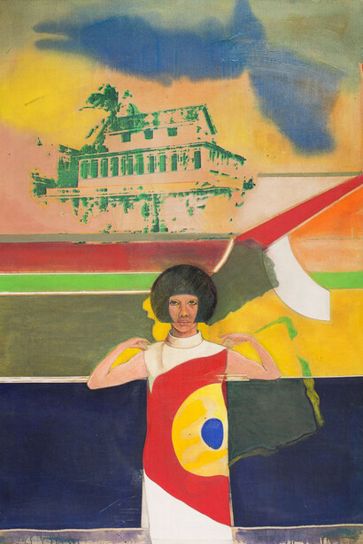 Frank Bowling. Courtesy of Tate Britain