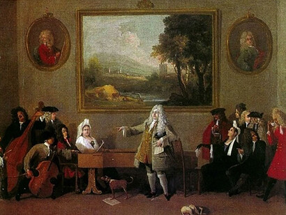Marco Ricci, Prova d’opera, 1709 ca