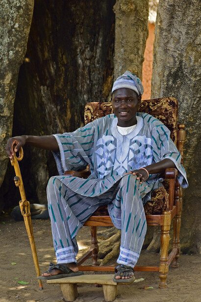 Burkina Faso – Capovillaggio di una tribù Lobi, foto Sergio Pessolano