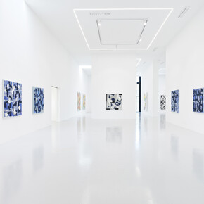 Yves Zurstrassen, Blooming, exhibition view. Courtesy of Ceysson and Bénétière Gallery
