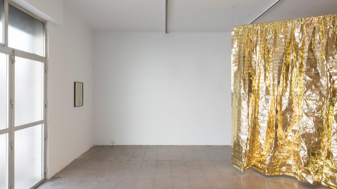 Céline Condorelli & June Crespo. Aliento, installation view. Courtesy of Nogueras Blanchard