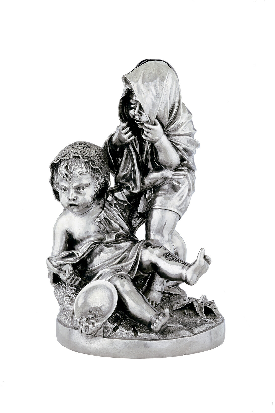 Two Kids, 1986, Stainless steel, Edition no 2 / 3, Photo: Douglas M. Parker Studios, Los Angeles, Rubell Family collection, Miami © Jeff Koons