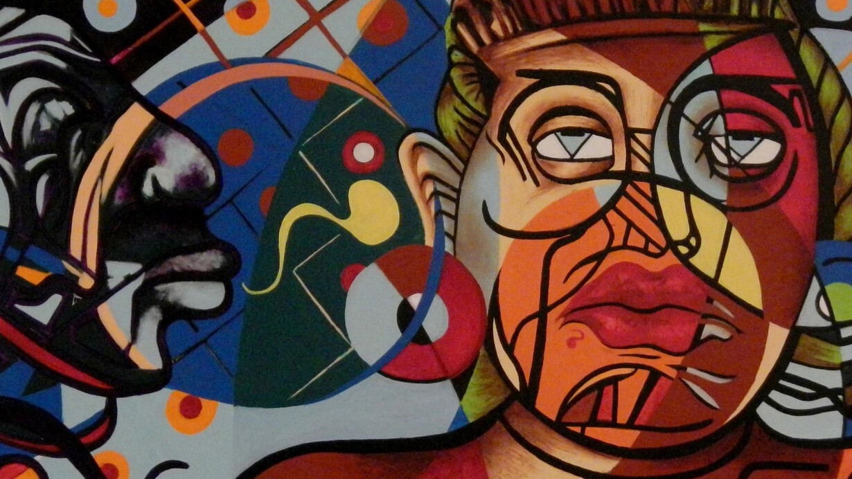 Hector Sandoval, Knowledge, 2014, Oil on canvas, 80 x 120 cm