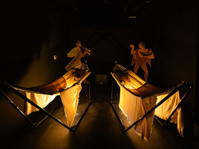 Bar Luna, vista dell'installazione. Per gentile concessione della Cineteca di Bologna