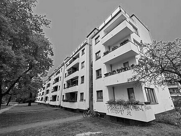 Großsiedlung Siemensstadt bâtiment à Berlin en Allmagne, par Walter Gropius