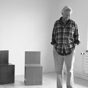 Donald Judd at Eichholteren, 1990; courtesy Judd Foundation; © FBM Studio; image: Franziska & Bruno Mancia