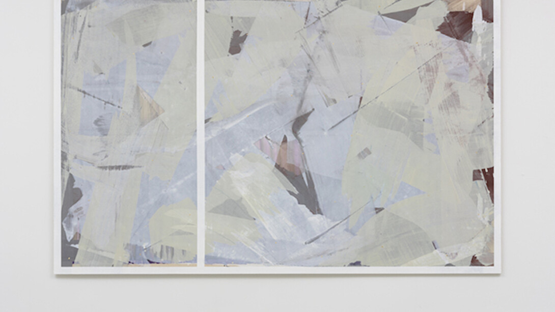 Egan Frantz. The Oat Paintings, Exhibition view. Courtesy of Roberts & Tilton