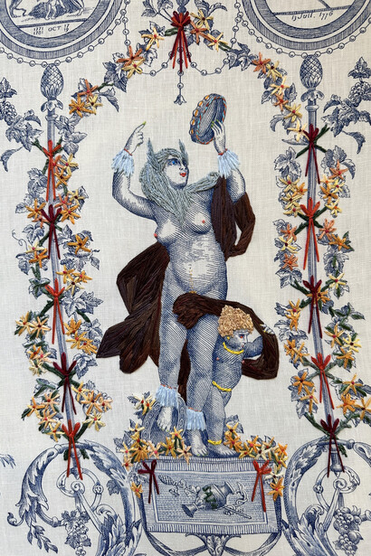 Richard Saja, Autumn pastoral (detail), 2026. Courtesy of the Schoolhouse Gallery