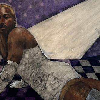 London Williams, Oh butch queen, my Venus oh butch queen, my Venus (detail), 2025. Courtesy of Yossi Milo Gallery