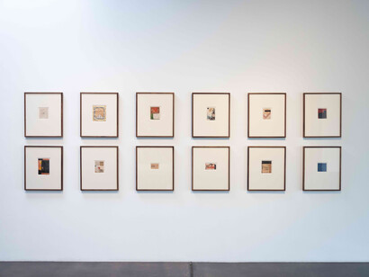 Collage / Assemblage, a group exhibition featuring works by 15 artists, photo by Allison V. Smith. Courtesy of Barry Whistler Gallery