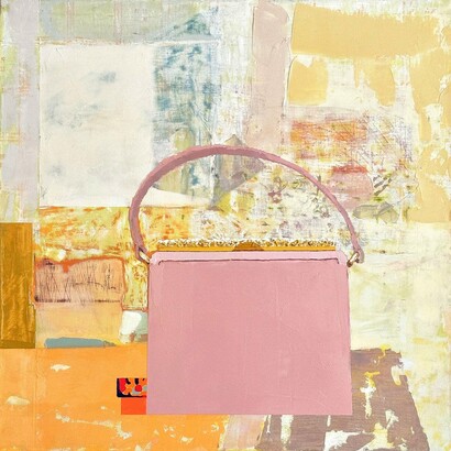 Sydney Licht, Still life with purse, 2024 Courtesy of Kathryn Markel Fine Arts Gallery