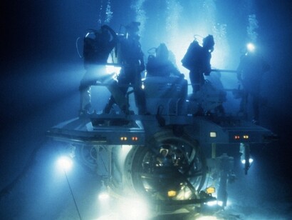 Escena de la película The Abyss, de James Cameron
