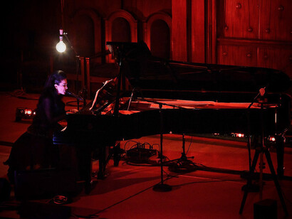 Diamanda Galás, vocalista, compositora y pianista estadounidense de raíces griegas