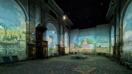Claude Monet. The immersive experience, un’esperienza di realtà virtuale, che proietta lo spettatore nei luoghi e nelle opere di Claude Monet
