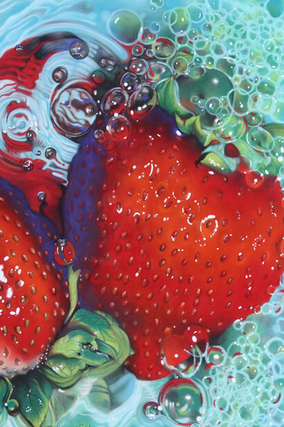 Barbara Mason, Strawberry fusion, 2011. Courtesy of Pencil on Paper Gallery