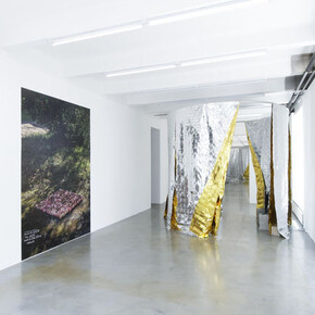 Various artists, Around every circle another can be drawn, exhibition view. Courtesy of Ravnikar Projects 