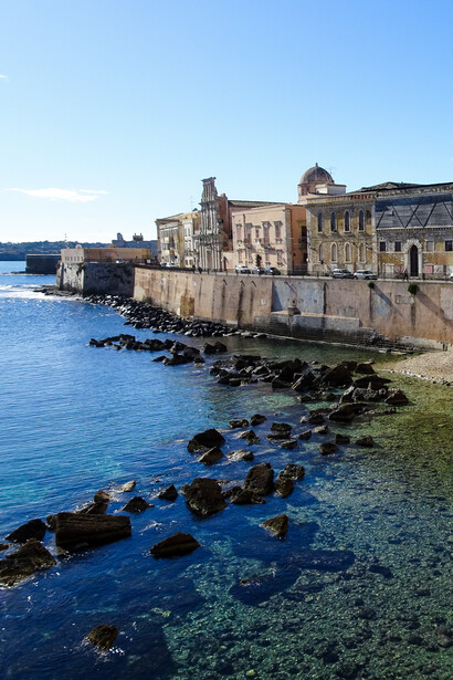 Ortigia, Siracusa, Italia.