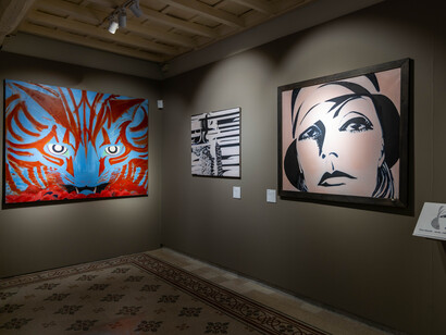 Titina Maselli, vista della mostra. Cortesia di Zètema Progetto Cultura