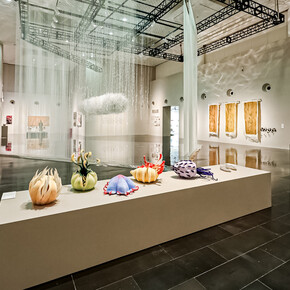 From Lausanne to Beijing. 13th International Fiber Art Biennale Exhibition, exhibition view. Courtesy of Tsinghua University Art Museum