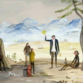 Robert Nicol, North West passage 2012, acrylic on board, 50 x 70 cm, AFG 51348