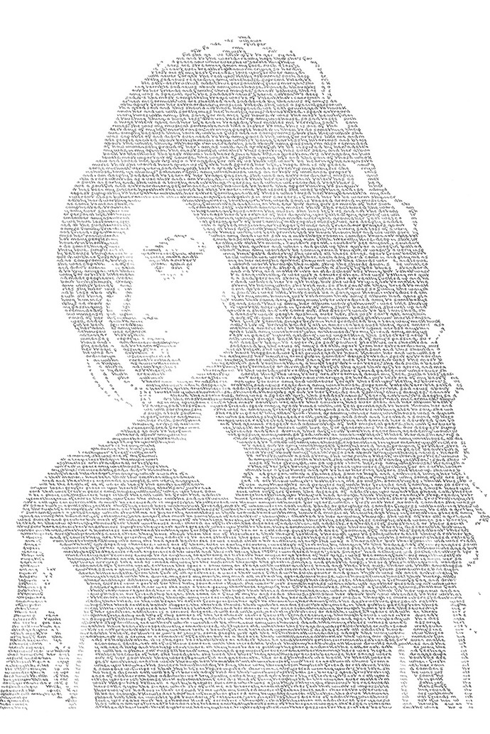 Annemarie Wright, Amy Winehouse, Will you still love me tomorrow, 100 x 80 cm (framed)