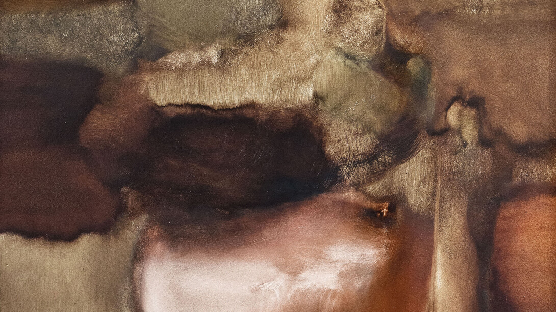 Anide, Les présages de la forêt (detail), 2025. Courtesy of Prima Gallery