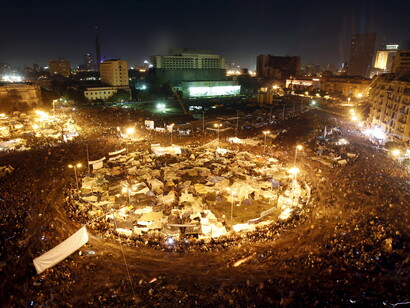 La plaza Tahrir, en El Cairo, se convirtió en el epicentro de lo que algunos llamaron los indignados de Egipto