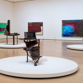 Helen Frankenthaler, Painting without rules, exhibition view. Courtesy of Guggenheim Museum Bilbao