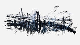 Cristina Gutiérrez; Colofón y retorno, serie Graphos en la arena, 2023