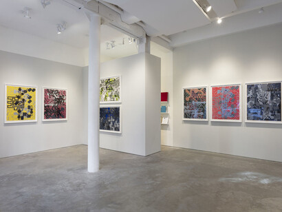 Barry Le Va. Courtesy of Carolina Nitsch Project Room