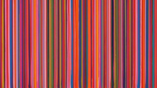 Ian Davenport, Poured Triptych Etching: Primavesi (After Klimt), 2017. Courtesy of Alan Cristea Gallery