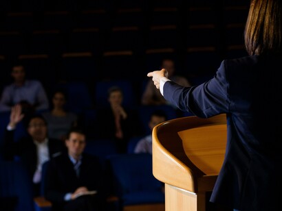 The distance between words and consequences widens with every speech