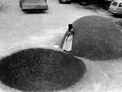 Teresa Murak, Sculpture for the Earth, Ubbeboda, Sweden, 1974. Courtesy of Match Gallery © photo Kenneth Johansson / Nakajima Family Archive