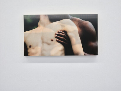 Young-jun Tak, Raise, vista de exhibición. Cortesía de Galería Luis Adelantado