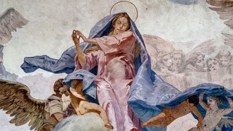 Ottavio Mazzonis, Pieve di Cumiana (Turin), frescoes
