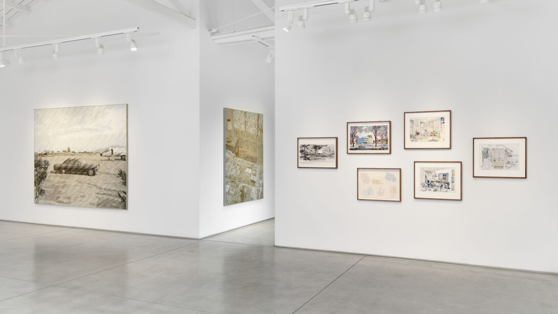 Cynthia Talmadge, Chevy Chase syndrome, exhibition view. Courtesy of Marc Selwyn Fine Art