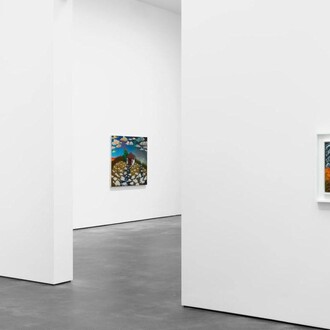 Scott Kahn, Silent night, exhibition view. Courtesy of David Zwirner Gallery