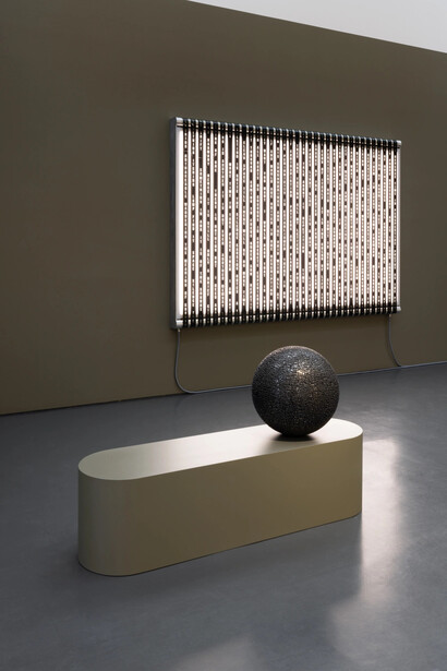 Rosa Barba, They are taking all my letters, exhibition view. Courtesy of Esther Schipper