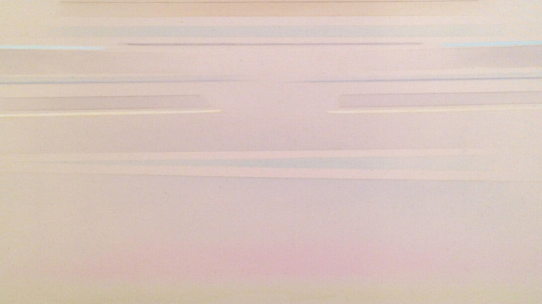 Riccardo Guarneri, Orizzontale continuo, detail, mixed media on canvas, 2012, 70 x 120 cm