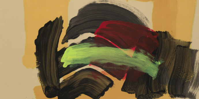 Howard Hodgkin. Courtesy of Galería Pilar Serra