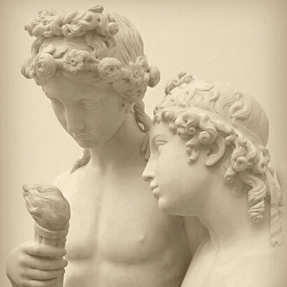 Los dioscuros, Cástor y Pólux