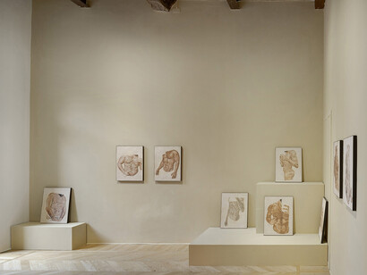 Installation views, Omar Mismar, Milan, 2025. Photo by Stefano Maniero. Courtesy the Artist and Secci