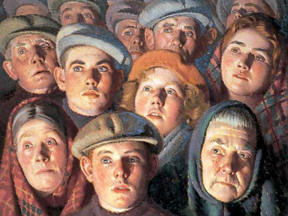 Harbour Crowd, c.1930, by Keith Henderson
Keith Henderson, Harbour Crowd, c. 1930, Worthing Museum and Art Gallery © Estate of Keith Henderson 
