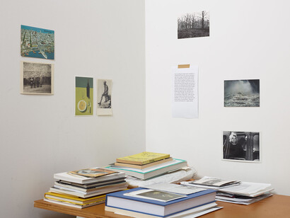 Alejandro Cesarco, Exhibition view. Courtesy of The Renaissance Society