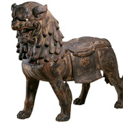 Wood with traces of paint and crystal inlays, 26 3/8 x 34 inches. Purchase: William Rockhill Nelson Trust, 77-51.